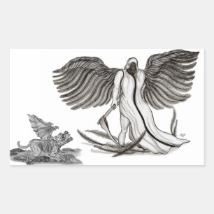Angel Uriel Sticker