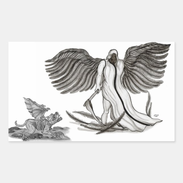 Angel Uriel Sticker (Front)