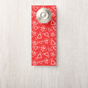 Angel Valentine's Hearts Pattern Door Hanger