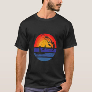 Angel Vintage Fishing Tackle Fisherman Retro Fishi T-Shirt