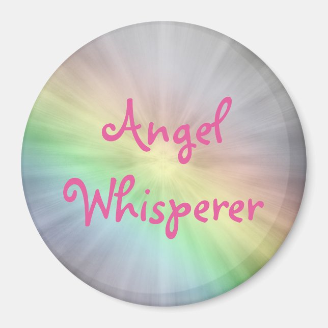 Angel Whisperer design Magnet (Front)