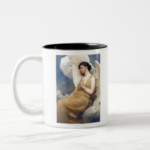 Angel White Winged Figure Abbott Handerson Thayer Two-Tone Coffee Mug