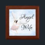 Angel Wife Jewellery Keepsake Box<br><div class="desc">Based on the song "Angel Wife" by Sanders and King's We '73 Band,  this jewellery keepsake box would bring an extra special touch to an anniversary gift to the woman of your dreams. Proceeds from sales fund our work to boost nonprofit organizations.</div>