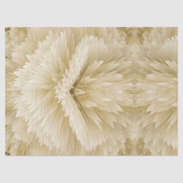 Angel Wing Abstract Feathers Victorian Tissue Paper (Front)