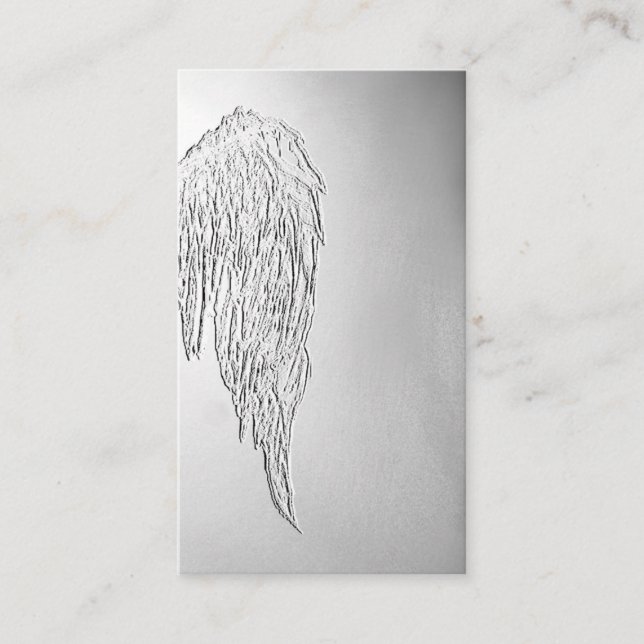 Angel Wing, Ailes Cartes de visite spirituels psyc (Devant)
