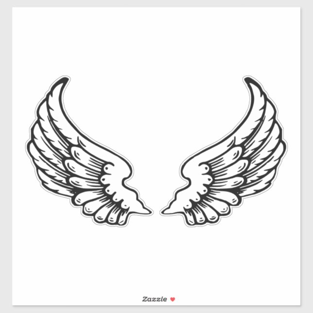 Angel Wing Sticker  (Sheet)