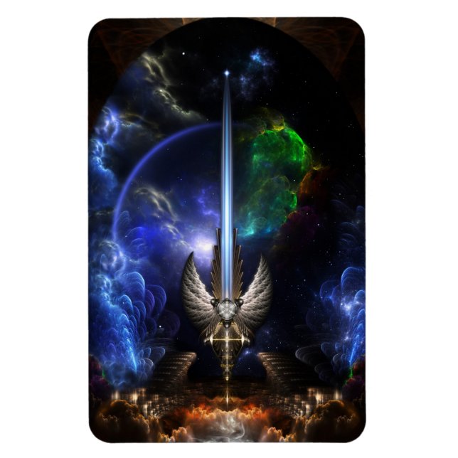 Angel Wing Sword Of Arkledious Sp Flexible Magnet (Vertical)