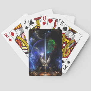 Angel Wing Sword Of Arkledious Sp Playing Cards