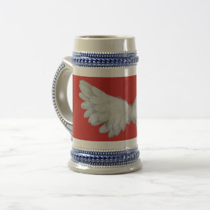 Angel Wings 22 oz Stein