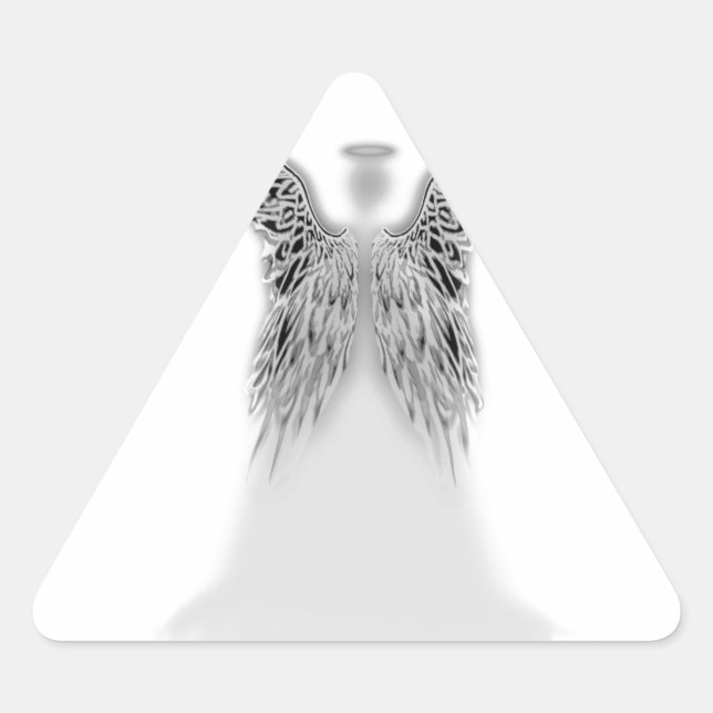 Angel Wings and Light Triangle Sticker (Front)