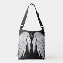 ANGEL WINGS Black Custom Monogram