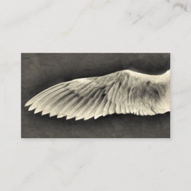 Angel Wings Business Cards (Front)