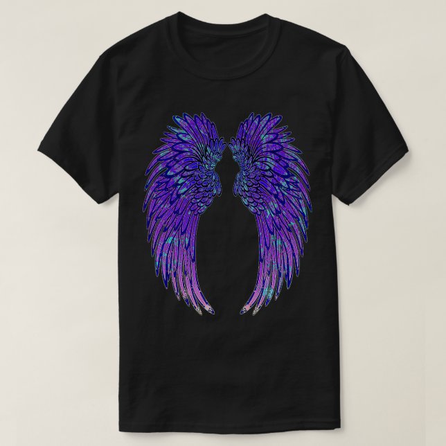 Angel Wings Eagle Wings Broken Wings Wild Wings On T-Shirt (Design Front)