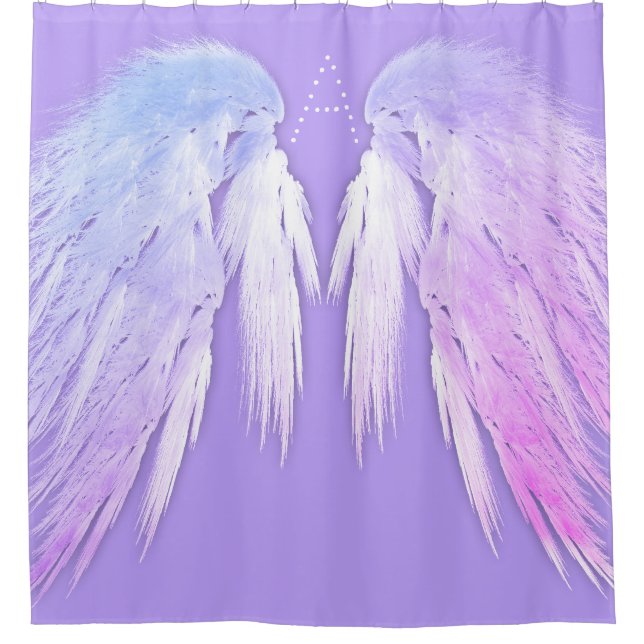 ANGEL WINGS Fairy Purple Monogram (Front)