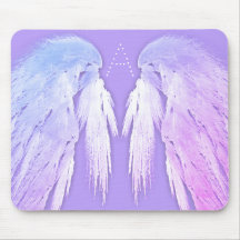 ANGEL WINGS Fairy Purple Monogram