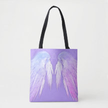 ANGEL WINGS Fairy Purple Monogram