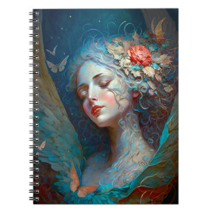 Angel Wings Fantasy Art Notebook