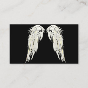 Angel Wings Feathers Christian Business Cards
