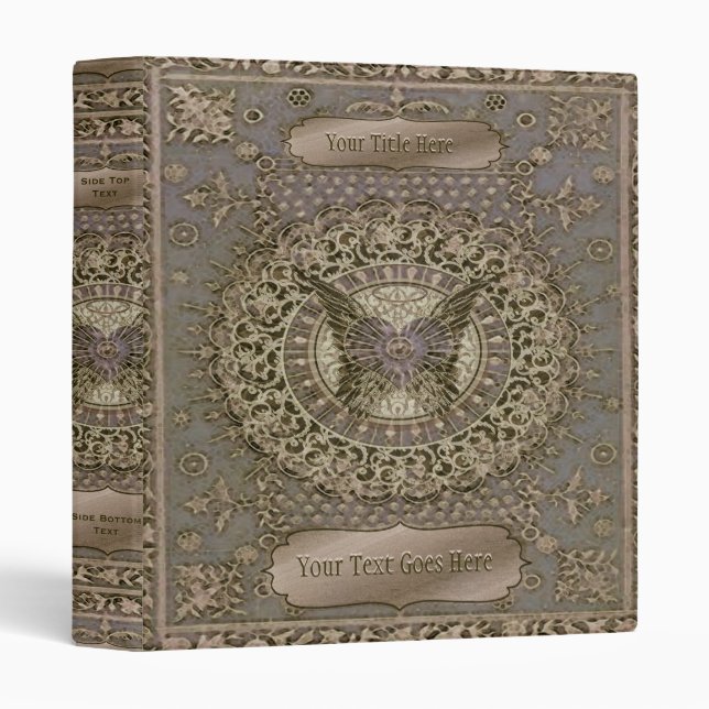 Angel Wings & Heart Binder (Front/Spine)