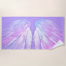 ANGEL WINGS Monogram Fairy Purple