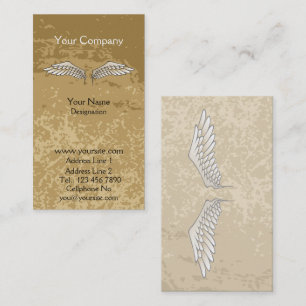 Angel Wings Muddy Business Card
