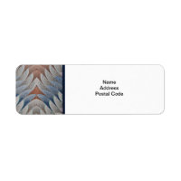 Angel Wings Return Address Label