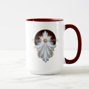 Angel Wings Snowflake Merry Christmas TW ISO Mug