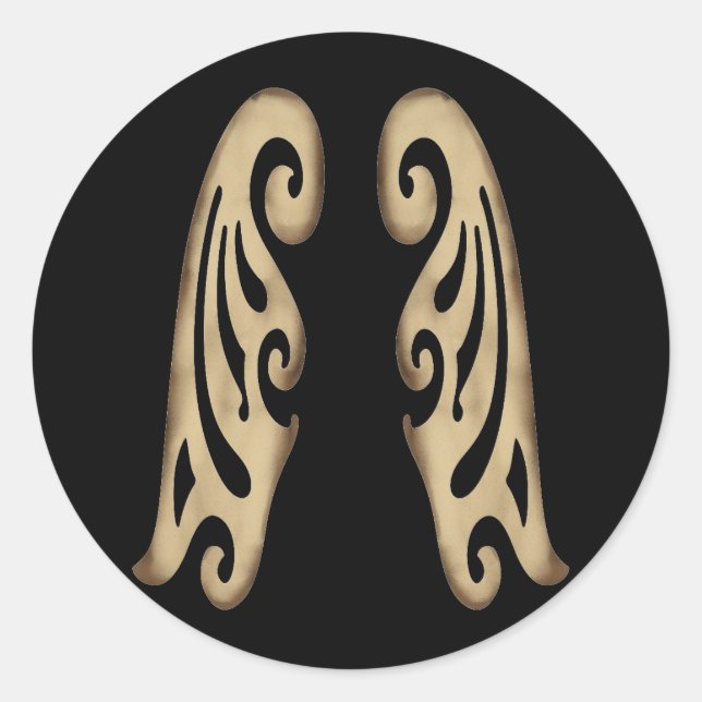 Angel Wings Sticker (Front)