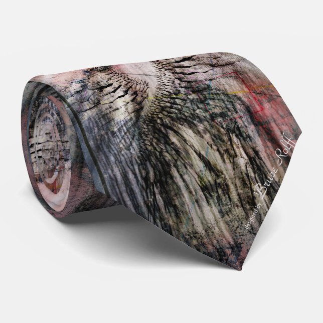 Angel Wings Tie (Rolled)