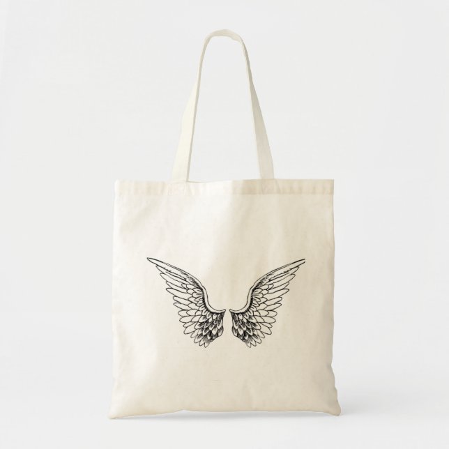 Angel Wings Tote Bag (Front)