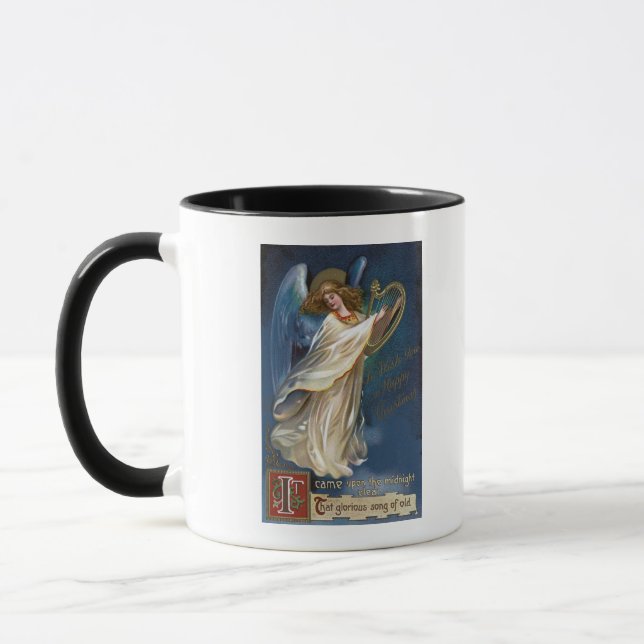 Angel with a Harp Mug (Left)