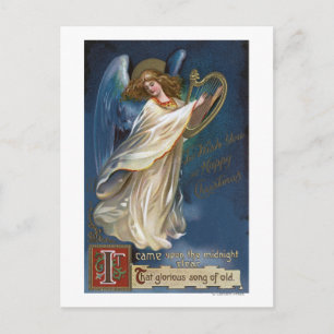 Angel with a Harp Postcard