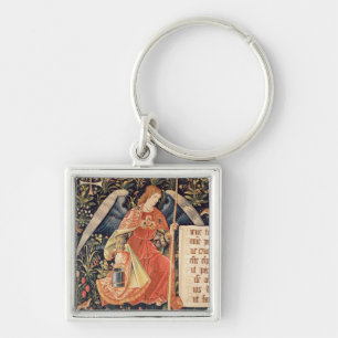 Angel with a sponge attached to a rod keychain