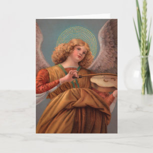 Angel with a Violin Note Card