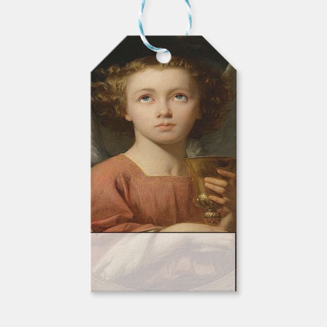 Angel With Chalice Gift Tags (Front)