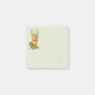 Angel With Holly And Mandolin  Post-it Notes