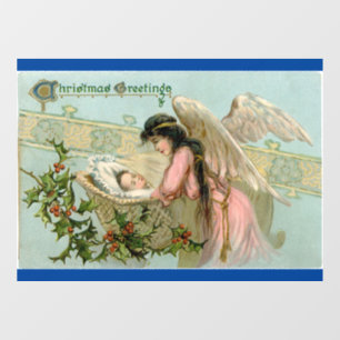 Angel With Jesus Window Cling