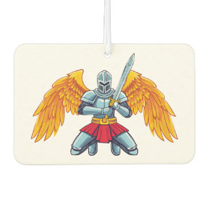 Angel with large sword air freshener