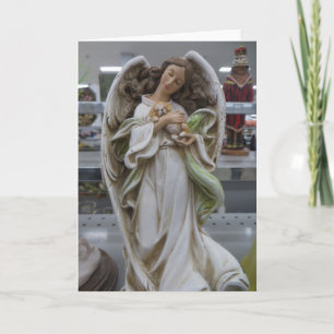 Angel with Puppy Card