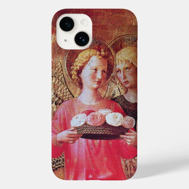 ANGEL WITH ROSES Case-Mate iPhone CASE (Back)