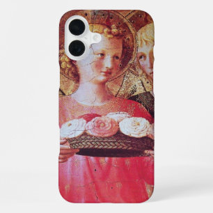 ANGEL WITH ROSES iPhone 16 PLUS CASE