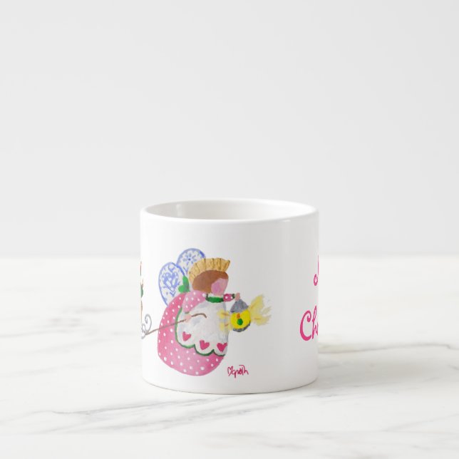 Angel with sled little mug (Front)