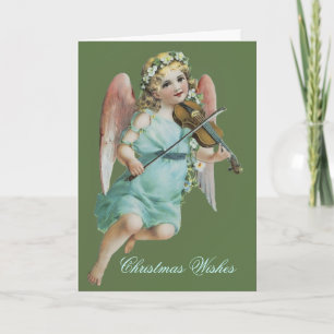Angel with Violin Card
