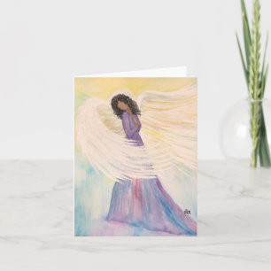 Angel Wrapped in Love - BLANK Note Card
