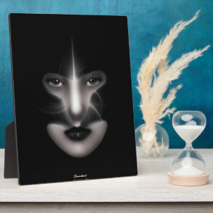 Angel Yeux Fractal Art Plaque photo