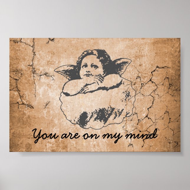 angel, you are on my mind christian stores poster (Front)
