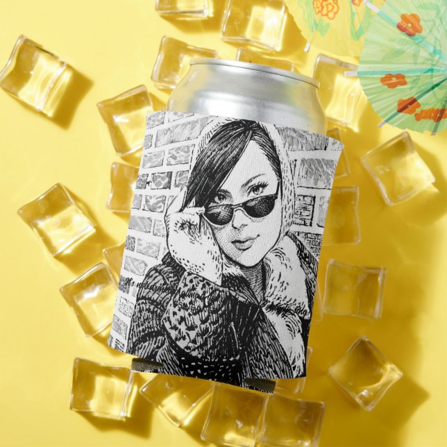 Angela Bingham Drink Coozy  Can Cooler (In Situ Summer)