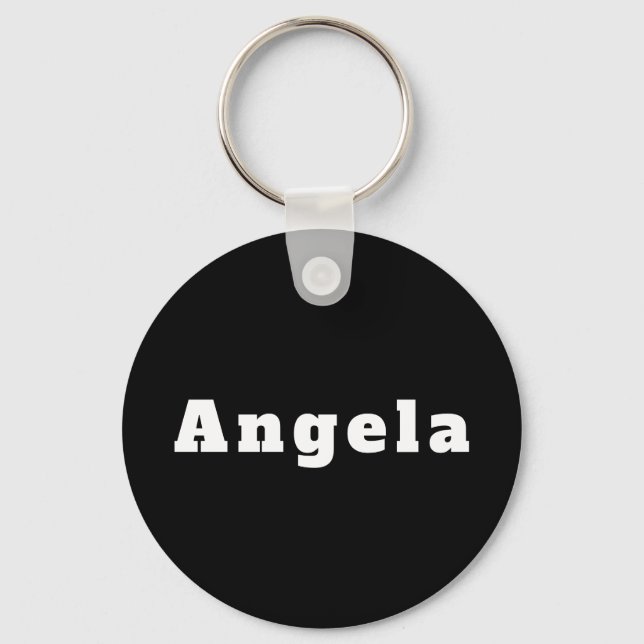 Angela Keychain (Front)