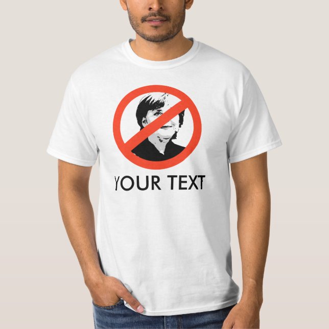 Angela Merkel T-Shirt (Front)
