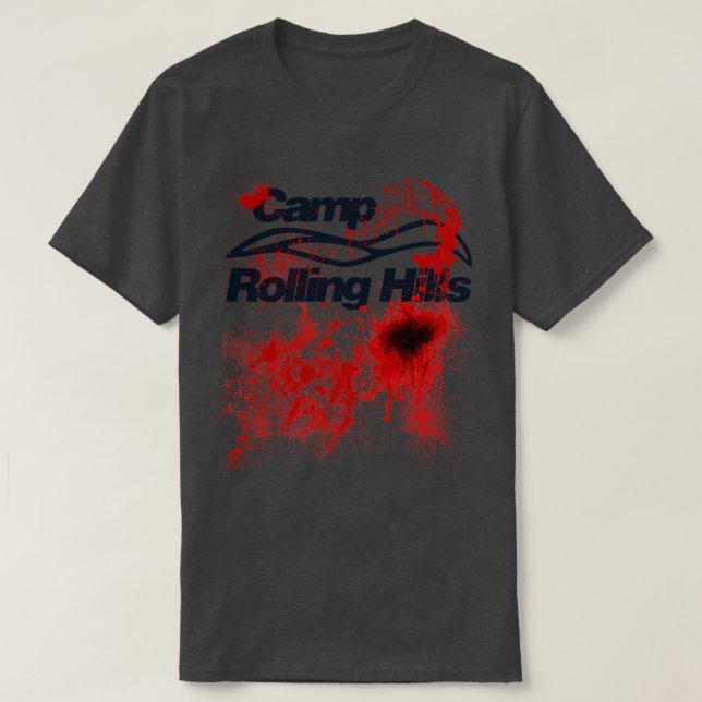 Angelas Camp Rolling Hills Tee Sleepaway Camp (Design Front)